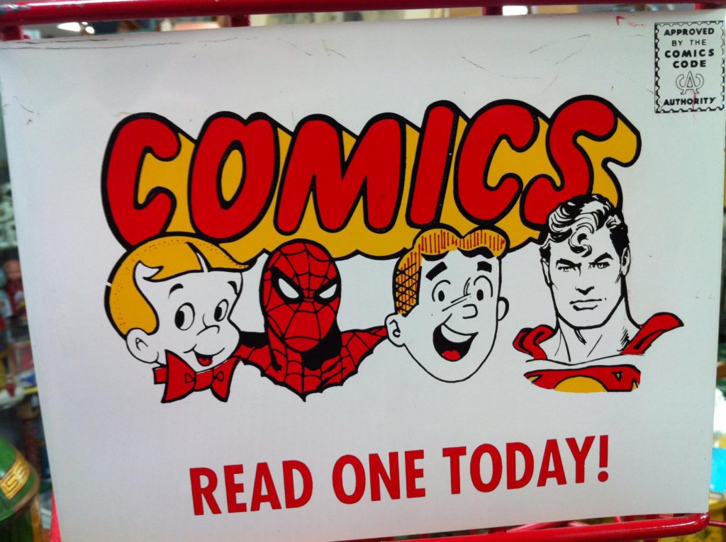 Comics: Read One Today! by Wesley Fryer, used under CC License: https://creativecommons.org/licenses/by/2.0/legalcode