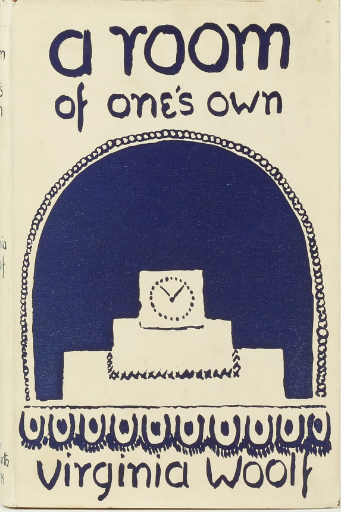 Book cover image of A Room of One's Own, early edition