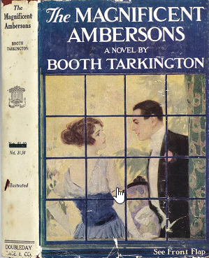 Book cover image of The Magnificent Ambersons, early edition