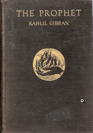 Book cover image of The Prophet, early edition