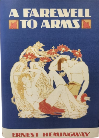Book cover image of A Farewell to Arms, early edition