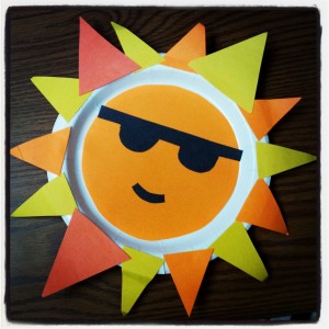 Summer Sun craft