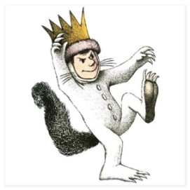 Max from "Where the Wild Things Are" written and illustrated by Maurice Sendak