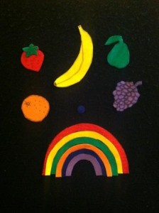 RAINBOW fruit & rainbow