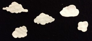 5 Little Clouds Flannelboard cropped
