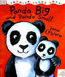 Panda Big and Panda Small by Cabrera