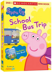 peppa pig school bus trip dvd
