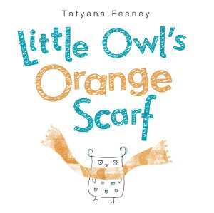 little owls orange scarf