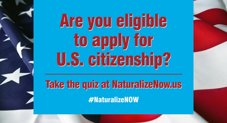 Are you eligible to apply for U.S. citizenship?