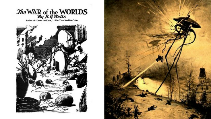 War of the Worlds illustrations